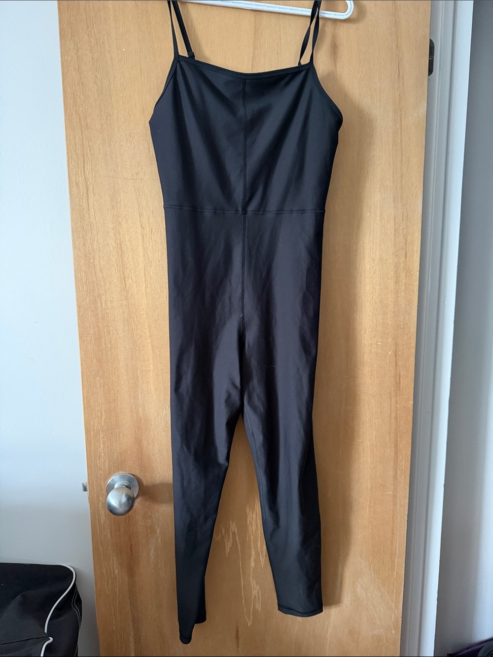 Black Slim Strappy Jumpsuit